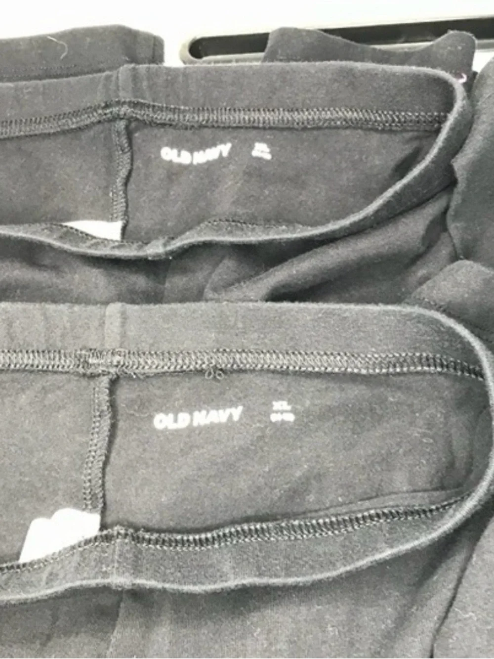Old Navy Girls Black Bike Shorts - 4 pair XL